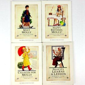 4 American Girls Collection 3 Molly Books 1 Felicity Book Valerie Tripp